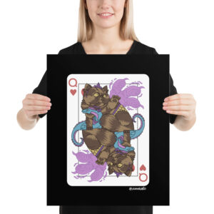 Donut - Queen of Hearts - Print
