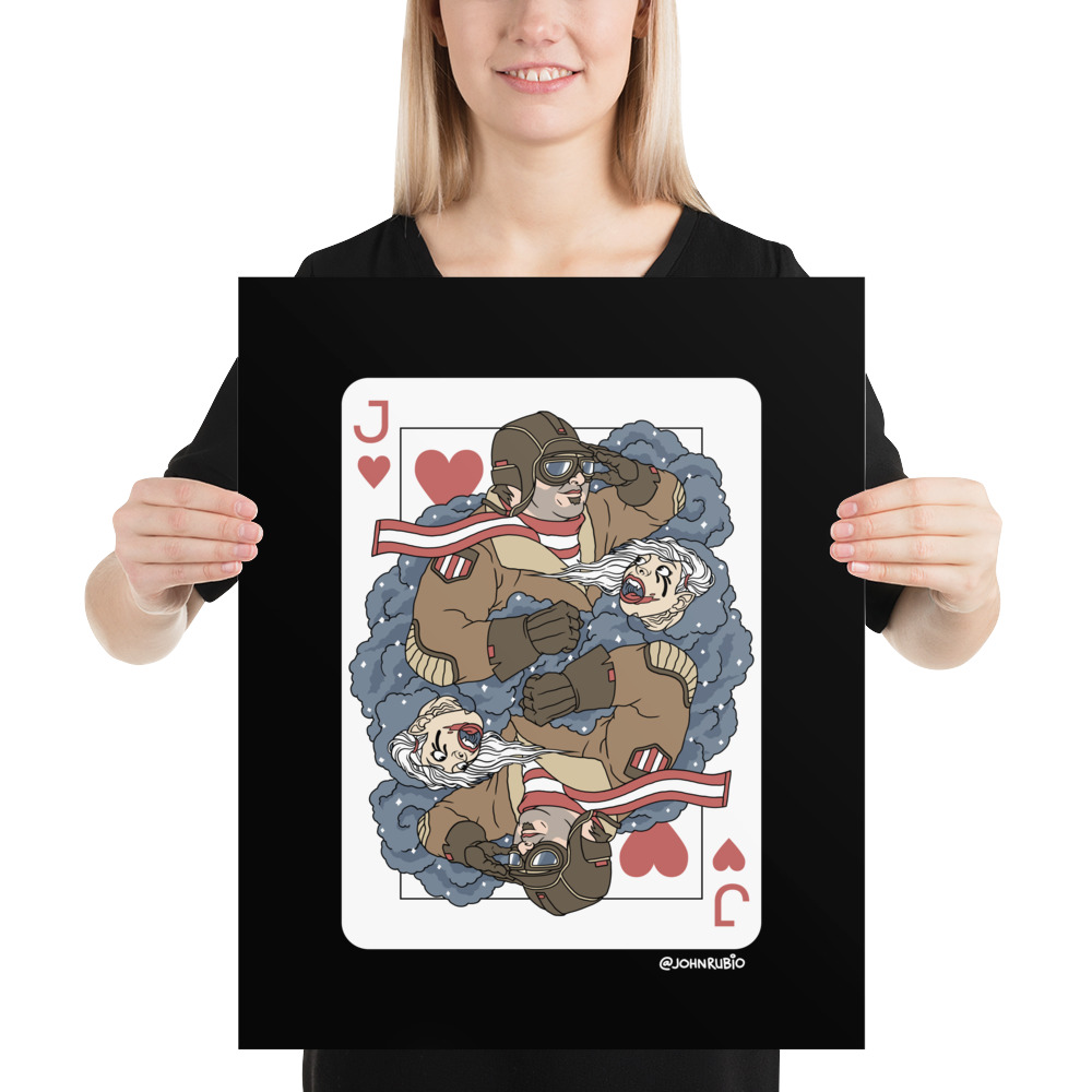 Louie - Jack of Hearts - Print