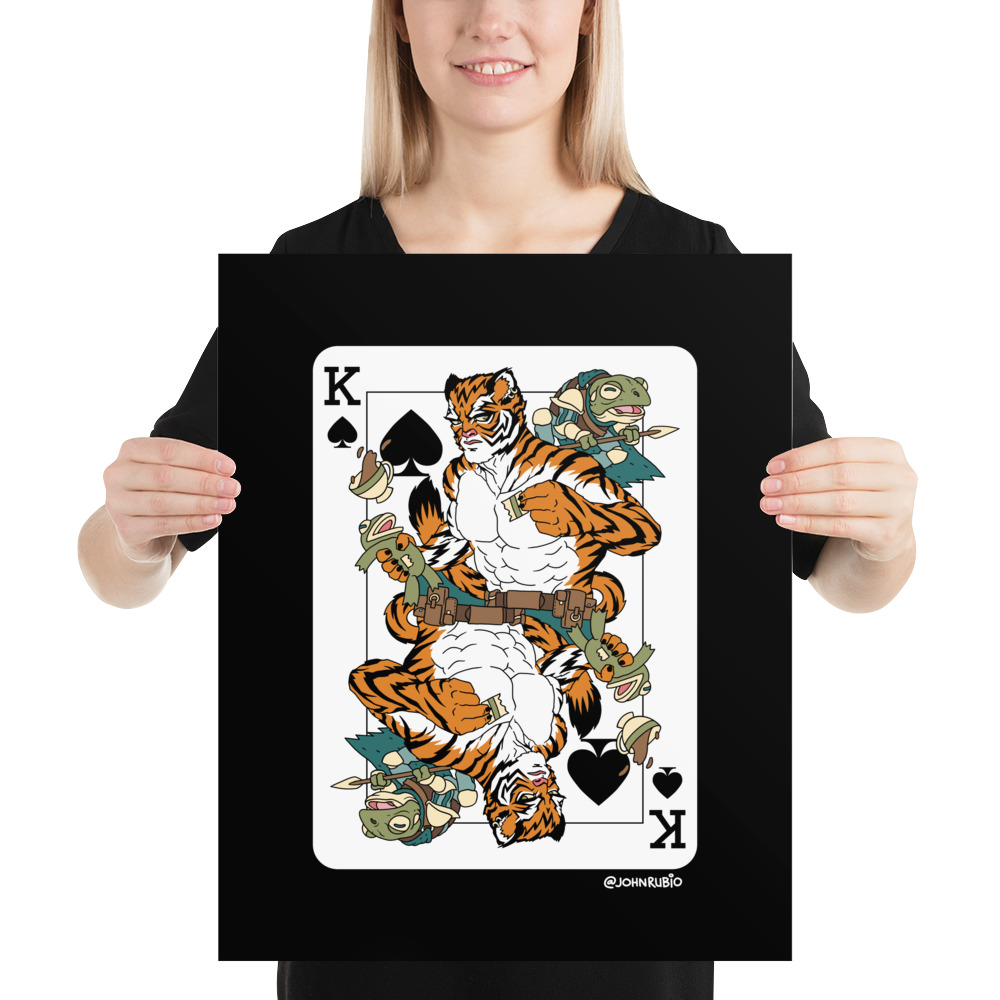Bautista - King Of Spades - Print