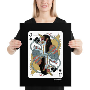 Li Na - Jack Of Spades - Print