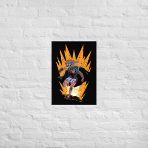 Boom! BLOODY EDITION Poster By John Rubio