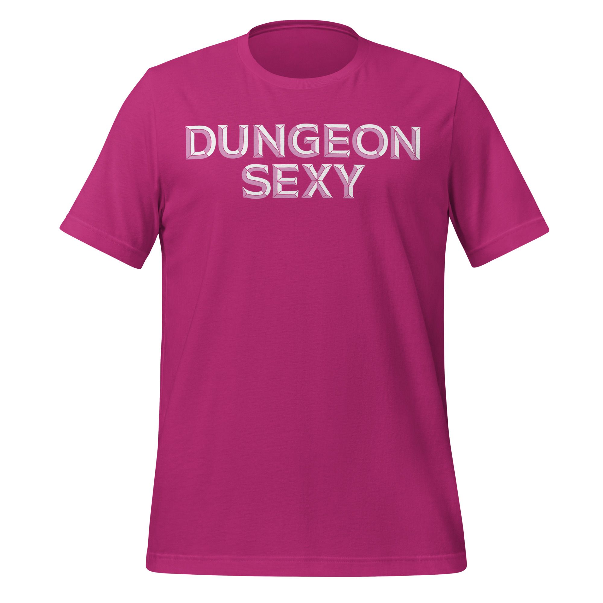 Dungeon Sexy Pink Bevel - Unisex t-shirt - Image 5