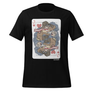 Louie - Jack of Hearts - Unisex t-shirt
