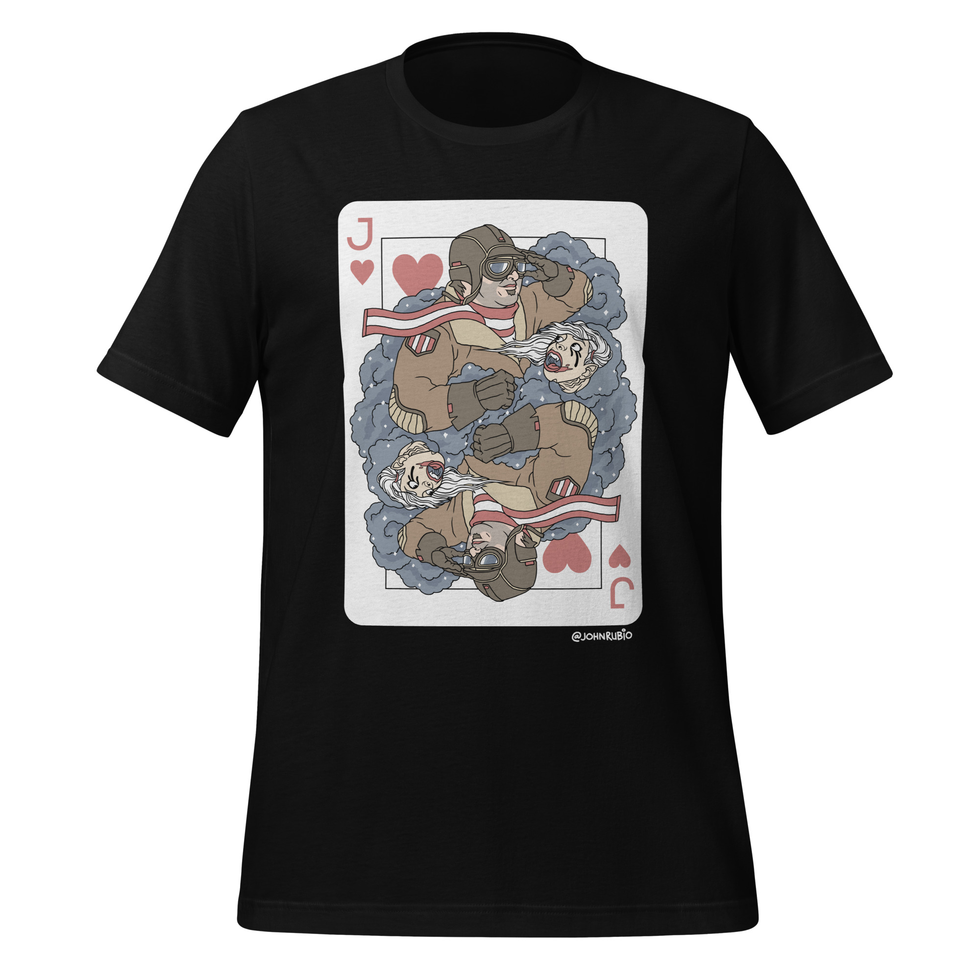 Louie - Jack of Hearts - Unisex t-shirt