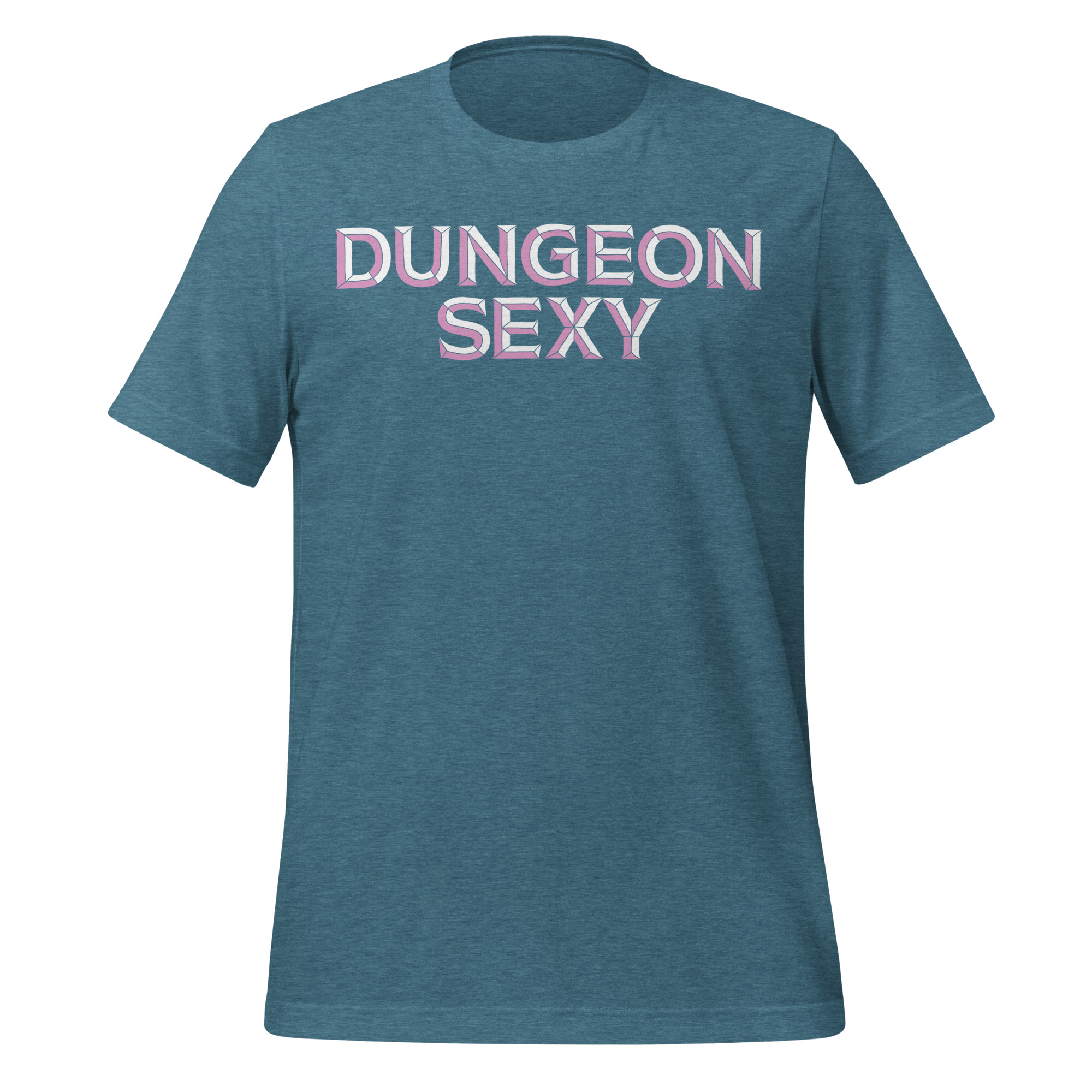 Dungeon Sexy Pink Bevel - Unisex t-shirt - Image 6