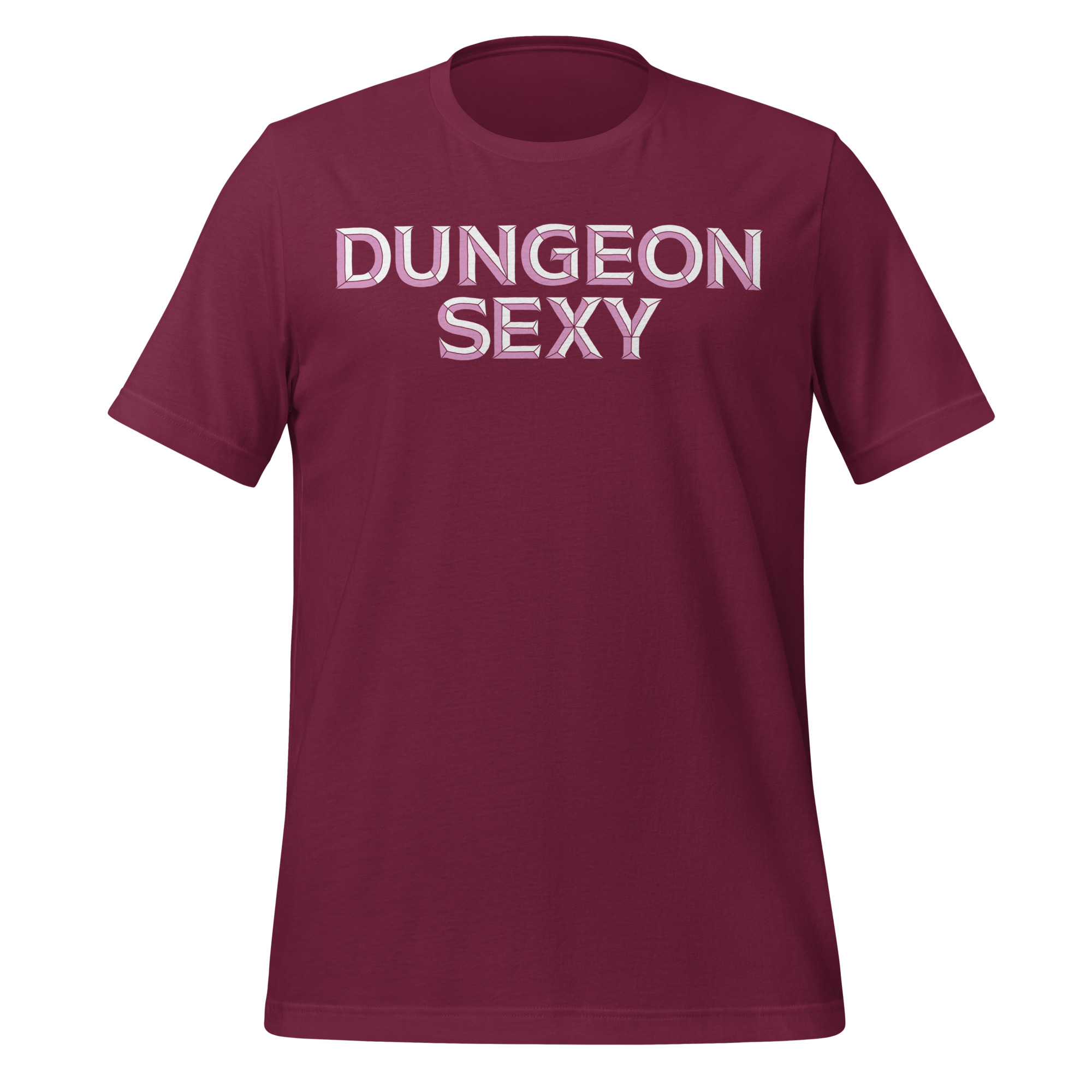 Dungeon Sexy Pink Bevel - Unisex t-shirt - Image 4