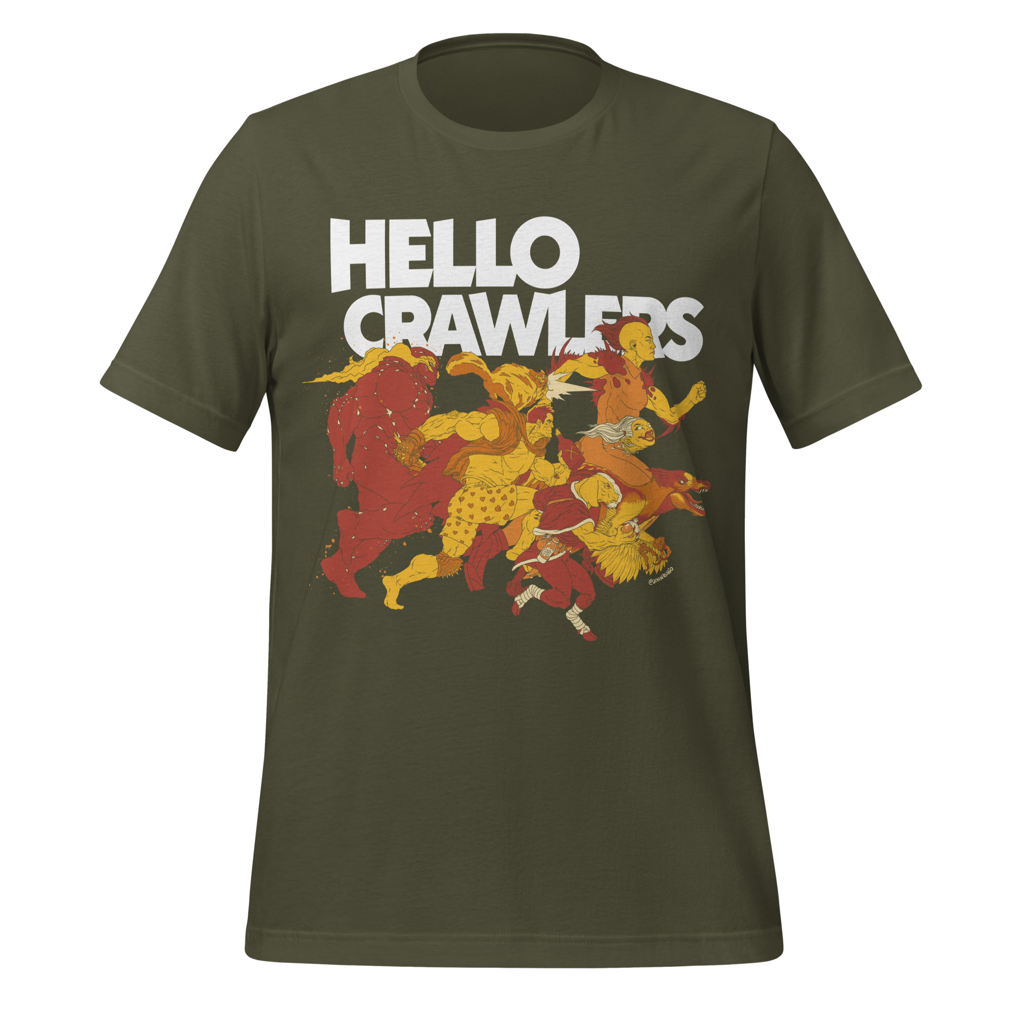 Hello Crawlers - The Royal Court - Unisex t-shirt - Image 2