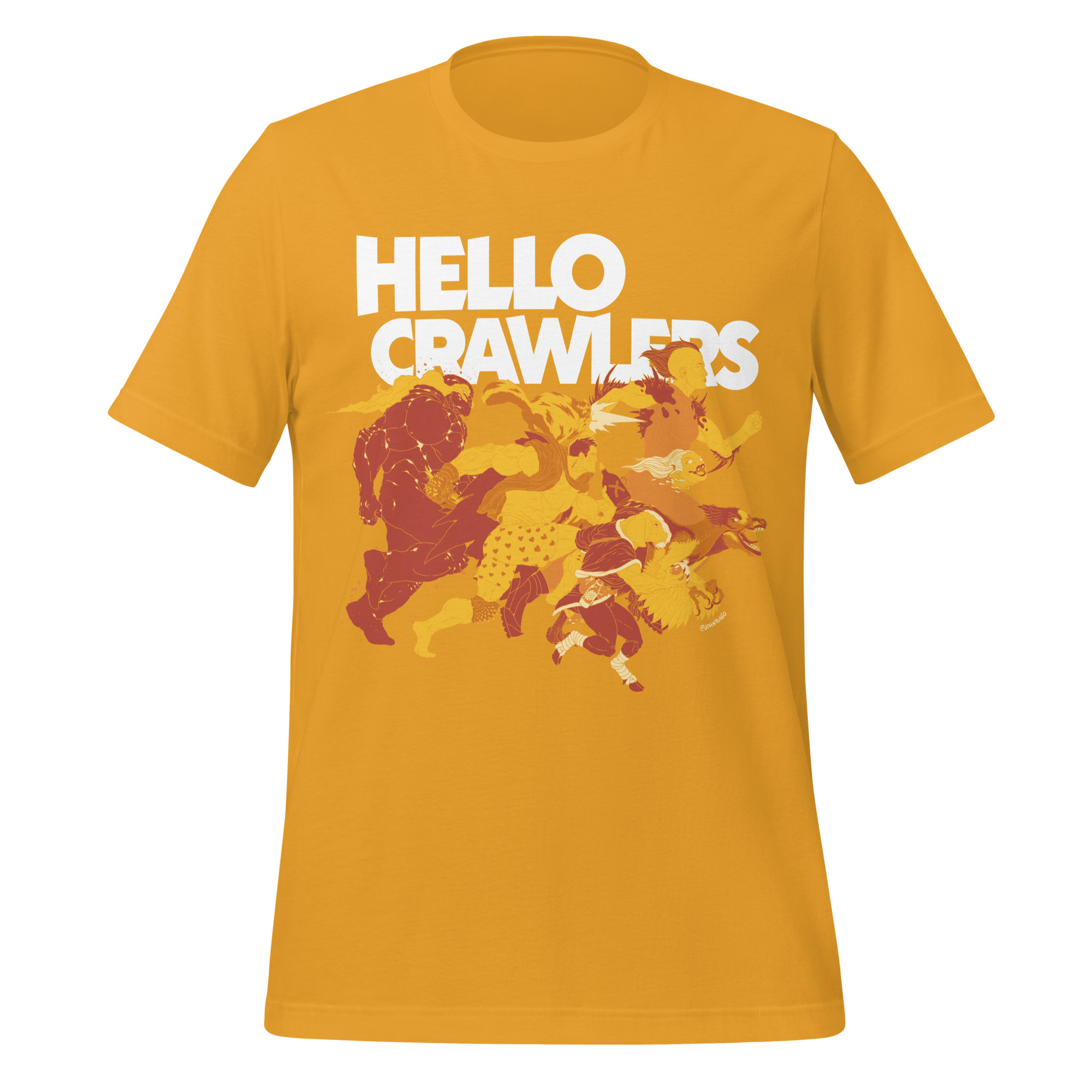 Hello Crawlers - The Royal Court - Unisex t-shirt - Image 4