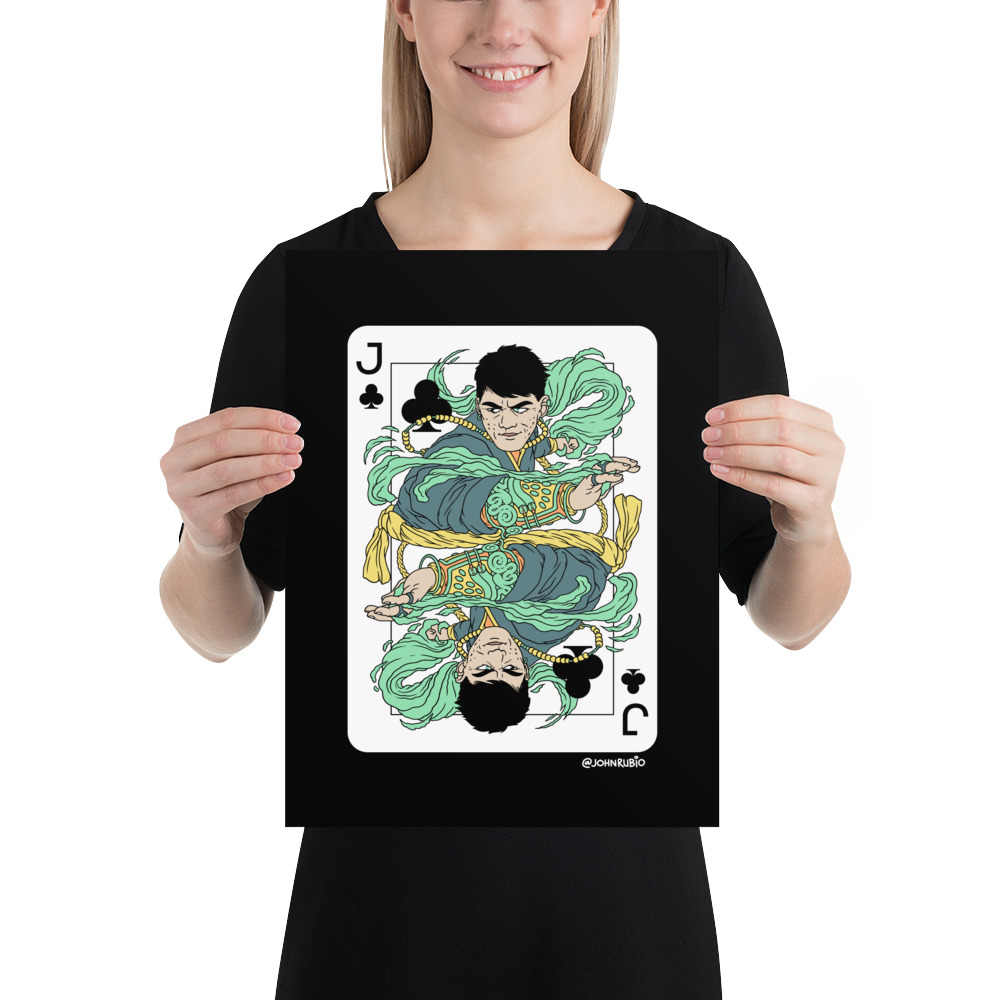 Li Jun - Jack Of Clubs - Poster - Image 2