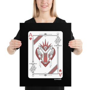 The Dungeon Anarchist's Cookbook - Ace Of Hearts - Poster