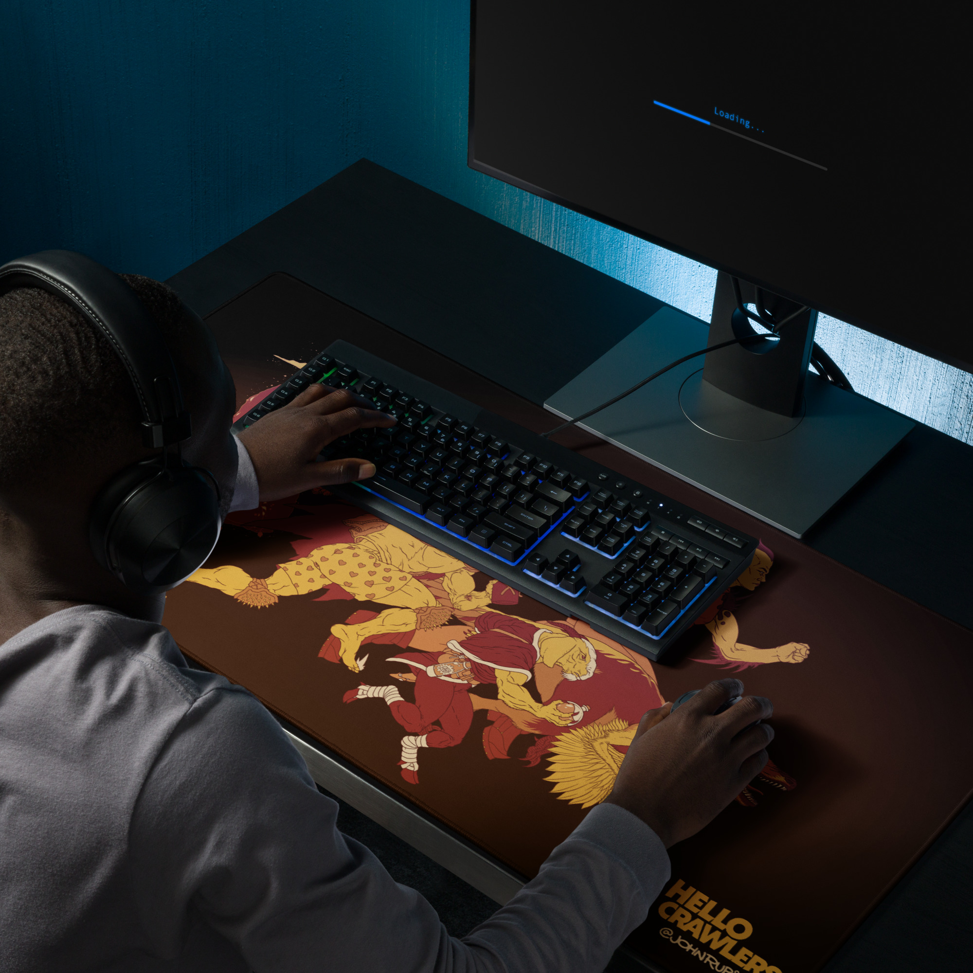 The Royal Court - Large Gaming Mouse Pad