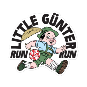 Run Little Gunter Run - Bubble-free stickers
