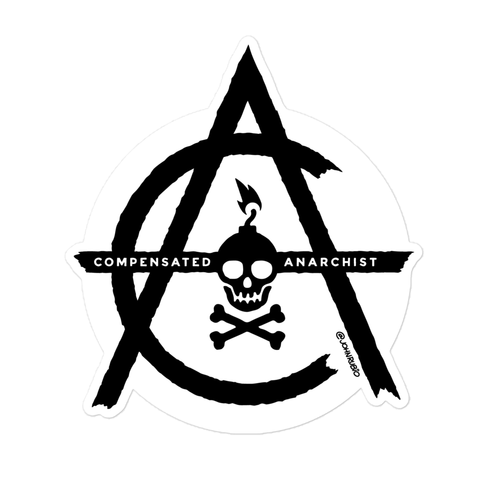 Compensated Anarchist - Bubble-free stickers