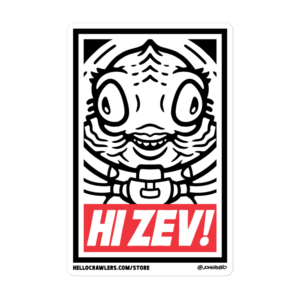Hi Zev! - Bubble-free stickers