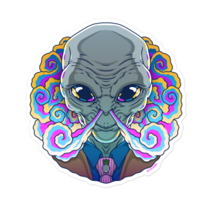 Quasar - Bubble-free stickers