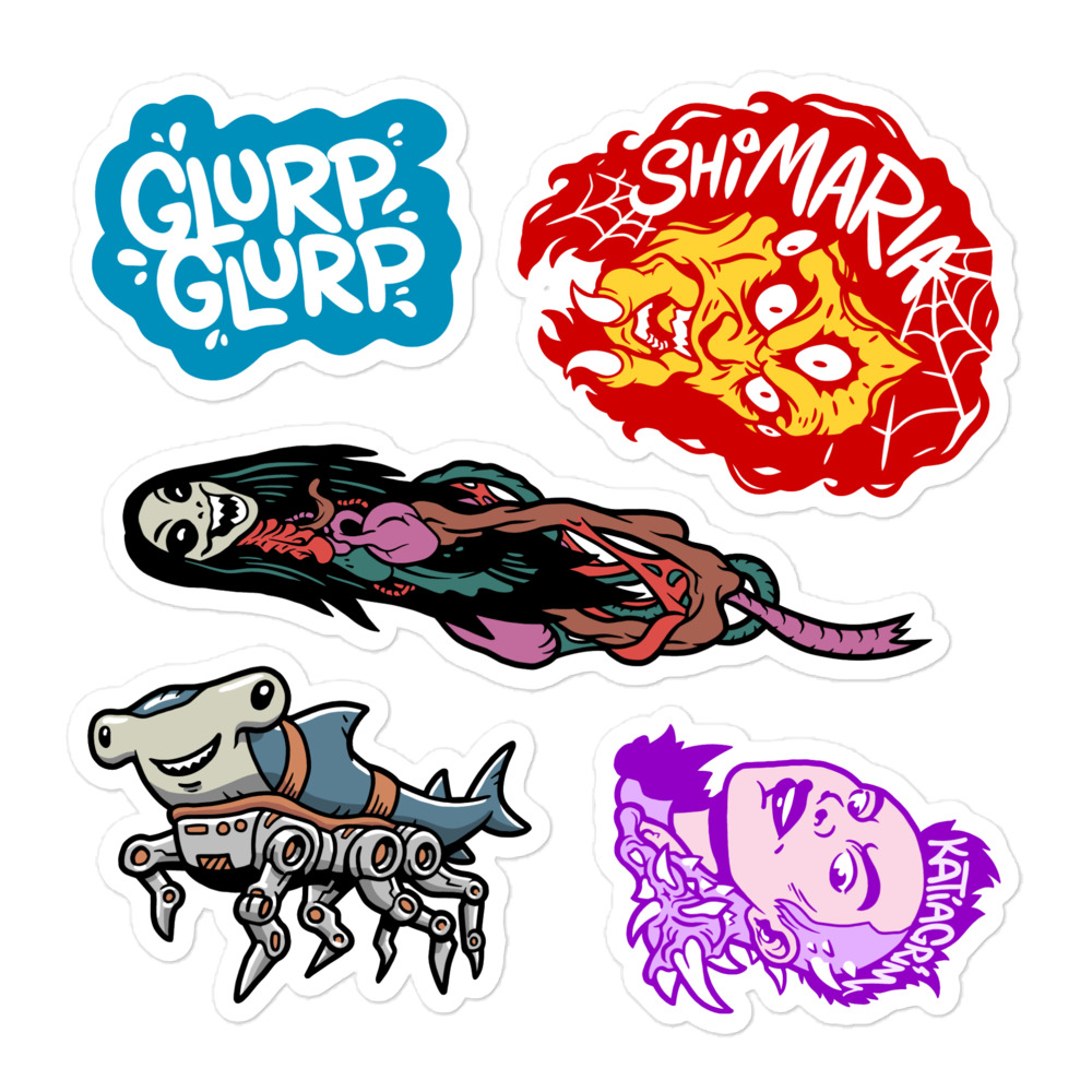 Sticker Sheet 3 - Bubble-free stickers