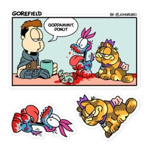 GOREfield - Bubble-free stickers
