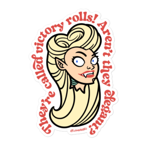 Victory Rolls - Bubble-free stickers