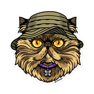 Donut Boonie Hat - Bubble-free stickers
