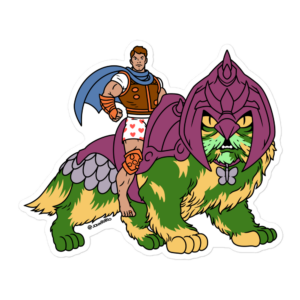 Battle Princess - Bubble-free stickers
