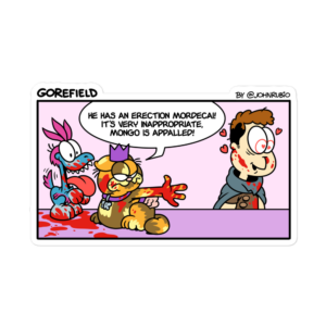 GOREfield 3 - Bubble-free stickers