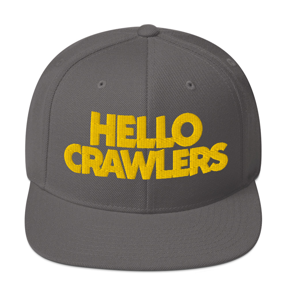Hello Crawlers - Snapback Hat - Image 3