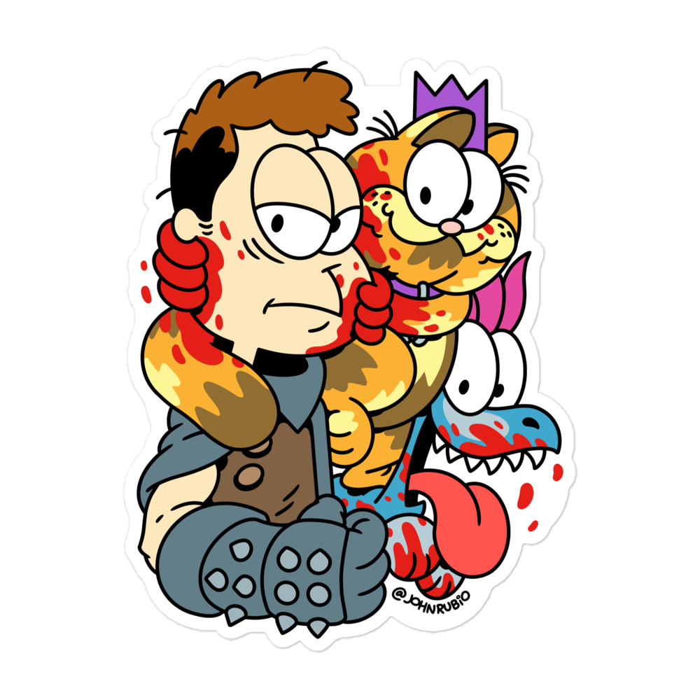 GOREfield Fam - Bubble-free stickers