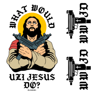 WWUJD? - Bubble-free stickers