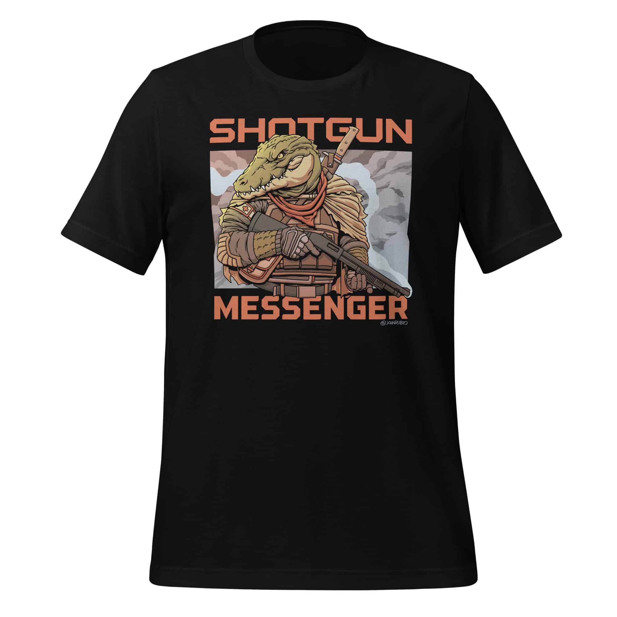 Shotgun Messenger - Unisex t-shirt - Image 4