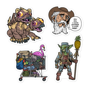 Sticker Sheet 5 - Bubble-free stickers