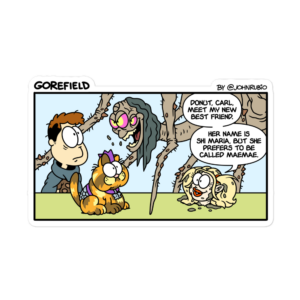 GOREfield 9 - Bubble-free stickers